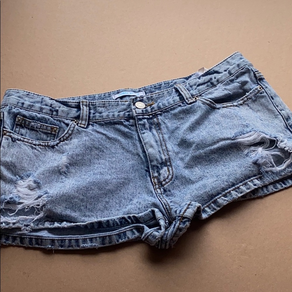 Ombré Style Women’s Super Short Shorts Size XL